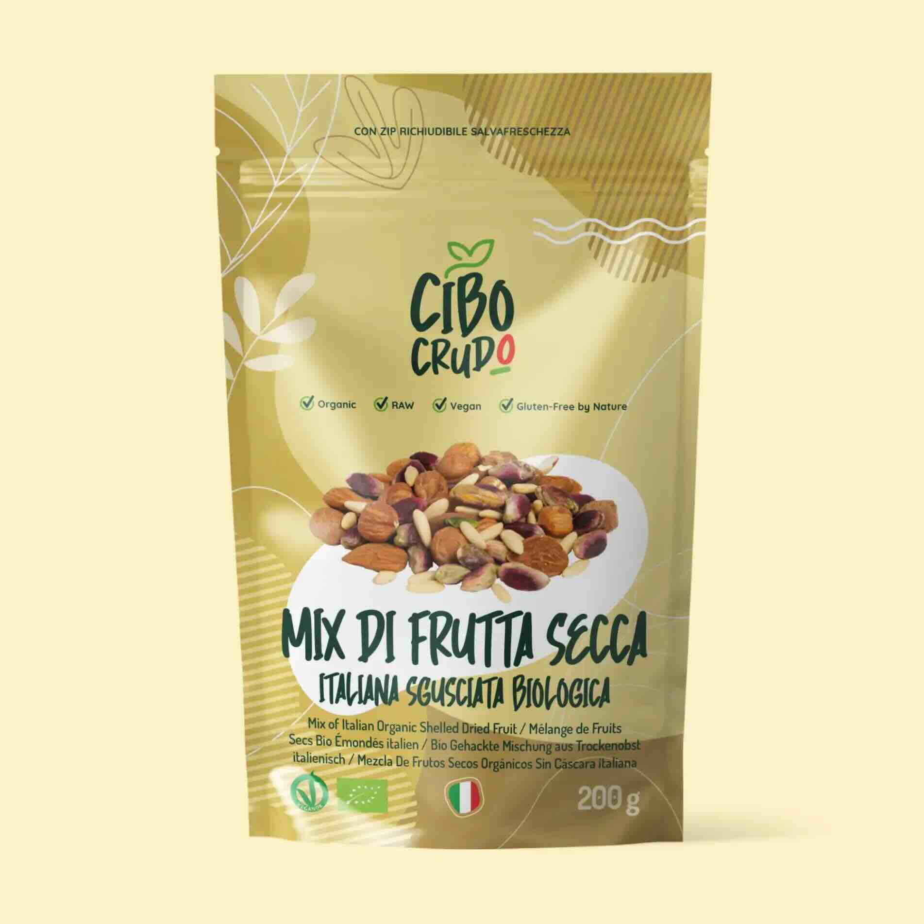 Mix di Frutta secca Cruda Bio - 200 gr